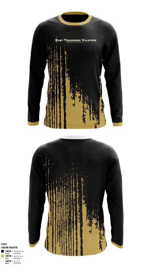 Long Sleeve Performance Shirt, East Tennessee Valkyrie, , Teamtime, Team time, sublimation, custom sports apparel, team uniforms, spirit wear, spiritwear, sports uniforms, custom shirts, team store, custom team store, fundraiser sports, apparel fundraiser