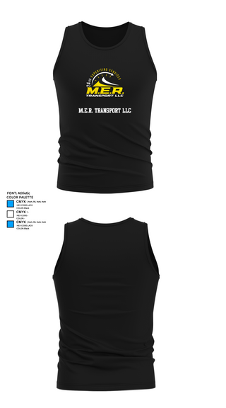 Tank Top, M.E.R. TRANSPORT LLC, , Teamtime, Team time, sublimation, custom sports apparel, team uniforms, spirit wear, spiritwear, sports uniforms, custom shirts, team store, custom team store, fundraiser sports, apparel fundraiser
