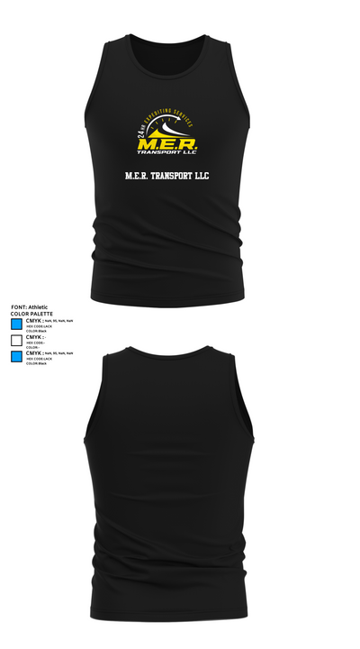 M.E.R. TRANSPORT LLC 858863 Tank Top - 32