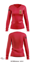 212th MASH 3282256 Women's Long Sleeve V-neck Shirt - 123