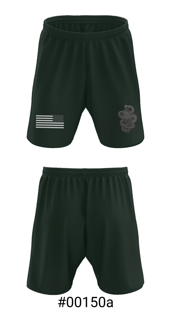Athletic Shorts With Pockets, HHC 1-8IN SCT, Army, Teamtime, Team time, sublimation, custom sports apparel, team uniforms, spirit wear, spiritwear, sports uniforms, custom shirts, team store, custom team store, fundraiser sports, apparel fundraiser