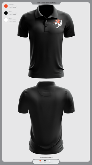 Short Sleeve Performance Polo, Orangeville Bengals, Baseball, Teamtime, Team time, sublimation, custom sports apparel, team uniforms, spirit wear, spiritwear, sports uniforms, custom shirts, team store, custom team store, fundraiser sports, apparel fundraiser