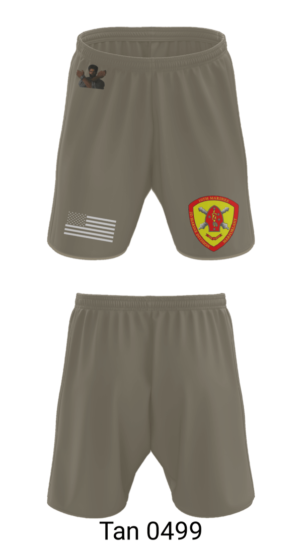 Athletic Shorts With Pockets, 10th Marine Regiment, Marines, Teamtime, Team time, sublimation, custom sports apparel, team uniforms, spirit wear, spiritwear, sports uniforms, custom shirts, team store, custom team store, fundraiser sports, apparel fundraiser