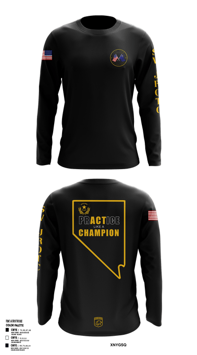 Color Guard 16721513 Long Sleeve Performance Shirt - 1