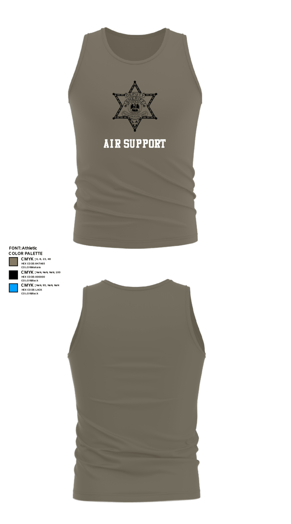 Tank Top, Air Support, , Teamtime, Team time, sublimation, custom sports apparel, team uniforms, spirit wear, spiritwear, sports uniforms, custom shirts, team store, custom team store, fundraiser sports, apparel fundraiser