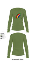 42ND Infantry Division 74550068 Women's Long Sleeve V-neck Shirt - 42