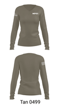 MPO1 73570100 Women's Long Sleeve V-neck Shirt - 39