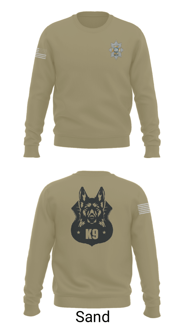 Crew Neck Sweatshirt, Sherwood Foresters, Army, Teamtime, Team time, sublimation, custom sports apparel, team uniforms, spirit wear, spiritwear, sports uniforms, custom shirts, team store, custom team store, fundraiser sports, apparel fundraiser