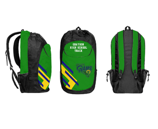 Gear Bag, Grayson High School Track, Track & Field, Teamtime, Team time, sublimation, custom sports apparel, team uniforms, spirit wear, spiritwear, sports uniforms, custom shirts, team store, custom team store, fundraiser sports, apparel fundraiser