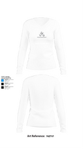 Kraken Defense Group 92519053 Women's Long Sleeve V-neck Shirt - 15