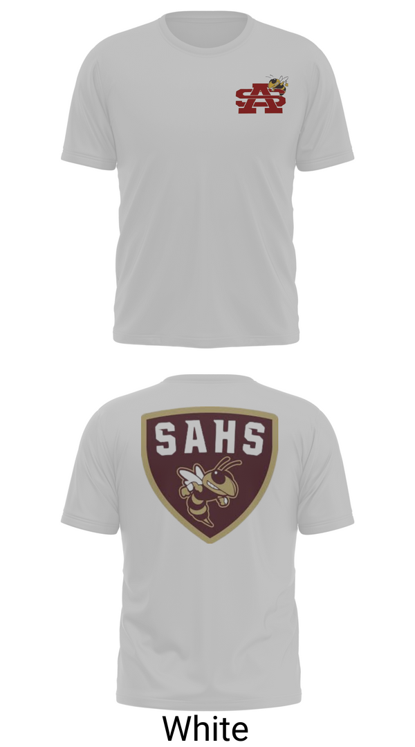 Short Sleeve Performance Shirt, St Augustine Yellow Jackets, Swimming, Teamtime, Team time, sublimation, custom sports apparel, team uniforms, spirit wear, spiritwear, sports uniforms, custom shirts, team store, custom team store, fundraiser sports, apparel fundraiser