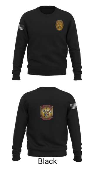 Crew Neck Sweatshirt, 4th Law Enforcement Battalion Bravo Company, Marines, Teamtime, Team time, sublimation, custom sports apparel, team uniforms, spirit wear, spiritwear, sports uniforms, custom shirts, team store, custom team store, fundraiser sports, apparel fundraiser