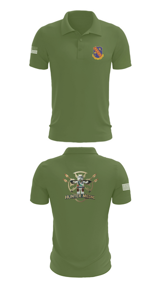 Short Sleeve Performance Polo, 1-148th HHB Medics, , Teamtime, Team time, sublimation, custom sports apparel, team uniforms, spirit wear, spiritwear, sports uniforms, custom shirts, team store, custom team store, fundraiser sports, apparel fundraiser