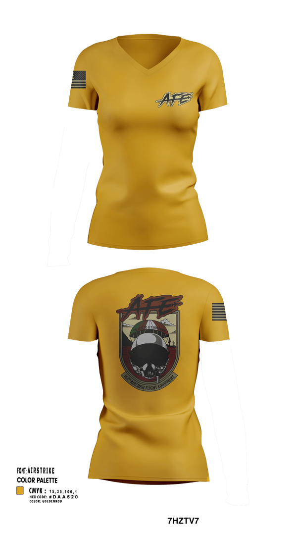 Women's Short Sleeve Vneck Shirt, 162 AFE, Air Force, Teamtime, Team time, sublimation, custom sports apparel, team uniforms, spirit wear, spiritwear, sports uniforms, custom shirts, team store, custom team store, fundraiser sports, apparel fundraiser
