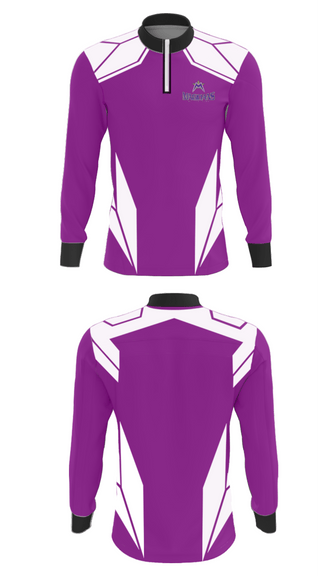 Quarter Zip Jacket, LeMoyne-Owen College Softball, Softball, Teamtime, Team time, sublimation, custom sports apparel, team uniforms, spirit wear, spiritwear, sports uniforms, custom shirts, team store, custom team store, fundraiser sports, apparel fundraiser