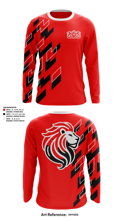 Monarchs 37137833 Long Sleeve Performance Shirt - 1