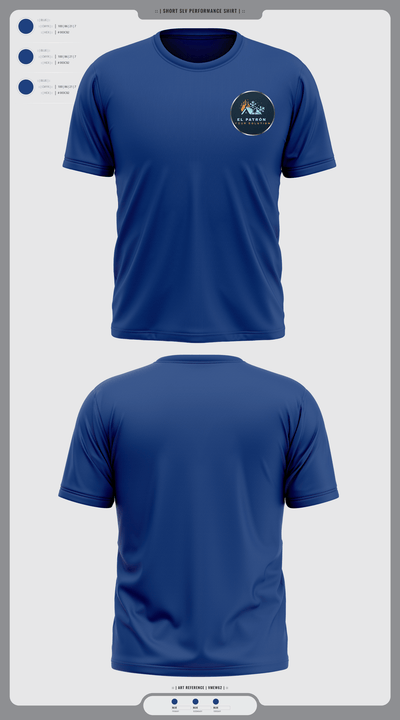 El Patrón A/C 72662324 Short Sleeve Performance Shirt - 1