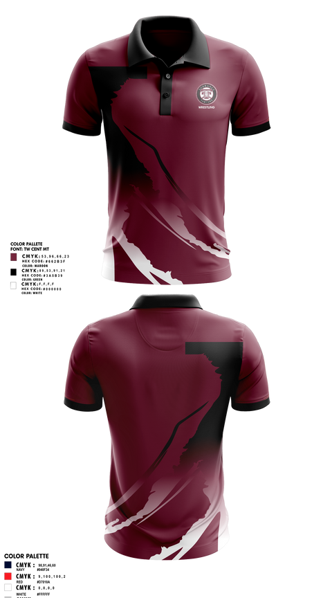 Short Sleeve Performance Polo, Torrance High School, Wrestling, Teamtime, Team time, sublimation, custom sports apparel, team uniforms, spirit wear, spiritwear, sports uniforms, custom shirts, team store, custom team store, fundraiser sports, apparel fundraiser