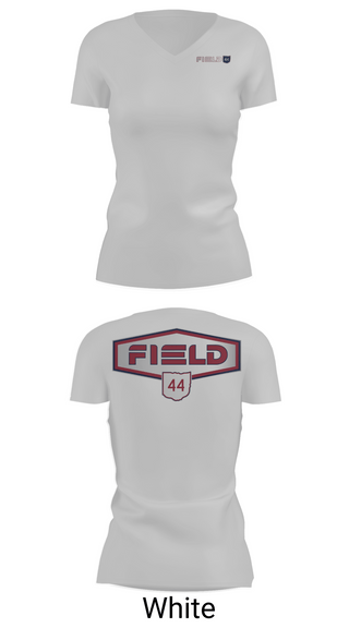 Womens Short Sleeve Vneck Shirt, Field44, , Teamtime, Team time, sublimation, custom sports apparel, team uniforms, spirit wear, spiritwear, sports uniforms, custom shirts, team store, custom team store, fundraiser sports, apparel fundraiser