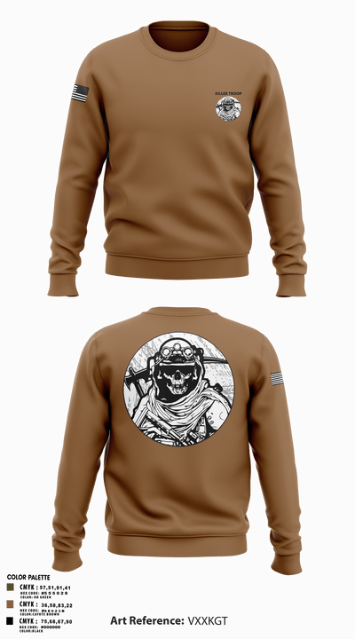 Killer Troop 45999065 Crew Neck Sweatshirt - 2