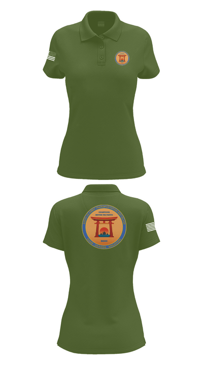 835th Transportation BN 83233683 Women's Short Sleeve Performance Polo  - 55
