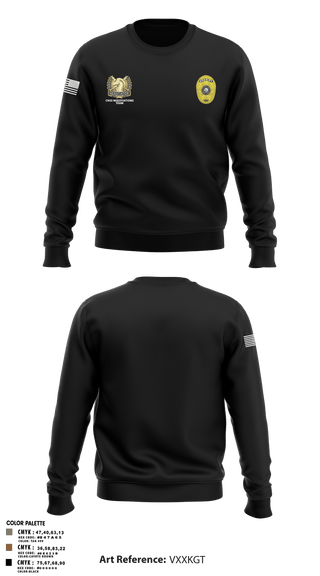 Crew Neck Sweatshirt, HCSO CNT, Police, Teamtime, Team time, sublimation, custom sports apparel, team uniforms, spirit wear, spiritwear, sports uniforms, custom shirts, team store, custom team store, fundraiser sports, apparel fundraiser