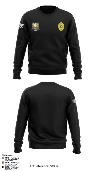 HCSO CNT 41668250 Crew Neck Sweatshirt - 9