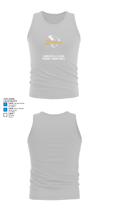 Haynesville High School Basketball 10658963 Tank Top - 13