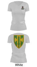 615th MP CO 40178490 Women's Short Sleeve V-neck Shirt - 19
