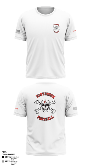 Short Sleeve Performance Shirt, Eastbrook Football, Army, Teamtime, Team time, sublimation, custom sports apparel, team uniforms, spirit wear, spiritwear, sports uniforms, custom shirts, team store, custom team store, fundraiser sports, apparel fundraiser