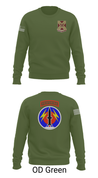 Crew Neck Sweatshirt, 4/9 Field Artillery 56 Command (Pershing), Army, Teamtime, Team time, sublimation, custom sports apparel, team uniforms, spirit wear, spiritwear, sports uniforms, custom shirts, team store, custom team store, fundraiser sports, apparel fundraiser
