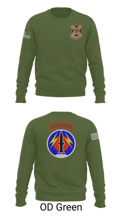 4/9 Field Artillery 56 Command (Pershing) 34975025 Crew Neck Sweatshirt - 45