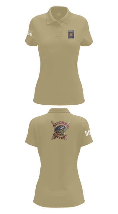 Archer Battery 2-2 FA 26774944 Women's Short Sleeve Performance Polo  - 95