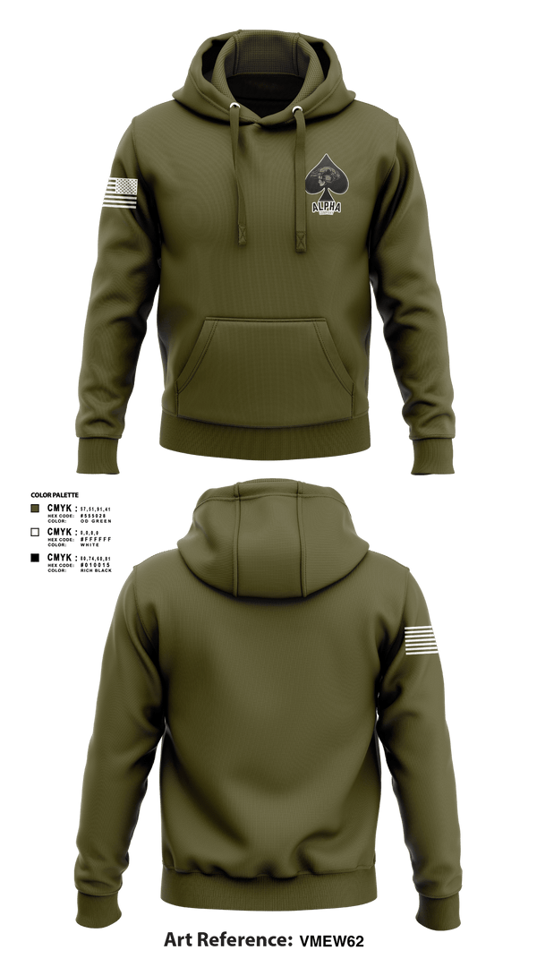 Hoodie, Connellsville Area Hugh School Junior ROTC, Army, Teamtime, Team time, sublimation, custom sports apparel, team uniforms, spirit wear, spiritwear, sports uniforms, custom shirts, team store, custom team store, fundraiser sports, apparel fundraiser