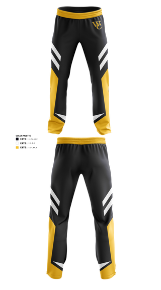 Sweatpants, Woodford County High School Golf, Golf, Teamtime, Team time, sublimation, custom sports apparel, team uniforms, spirit wear, spiritwear, sports uniforms, custom shirts, team store, custom team store, fundraiser sports, apparel fundraiser