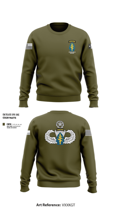 197th STSC (SO)(A) 32760162 Crew Neck Sweatshirt - 4