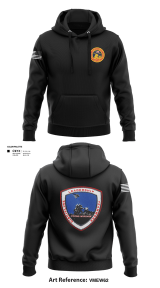 Hoodie, Lancaster County Young Marines, Marines, Teamtime, Team time, sublimation, custom sports apparel, team uniforms, spirit wear, spiritwear, sports uniforms, custom shirts, team store, custom team store, fundraiser sports, apparel fundraiser