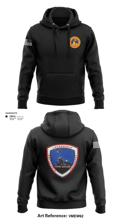 Lancaster County Young Marines 89976049 Hoodie - 102