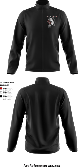 Fleece Jacket, Kootenai Junior High School, Men's Volleyball, Teamtime, Team time, sublimation, custom sports apparel, team uniforms, spirit wear, spiritwear, sports uniforms, custom shirts, team store, custom team store, fundraiser sports, apparel fundraiser