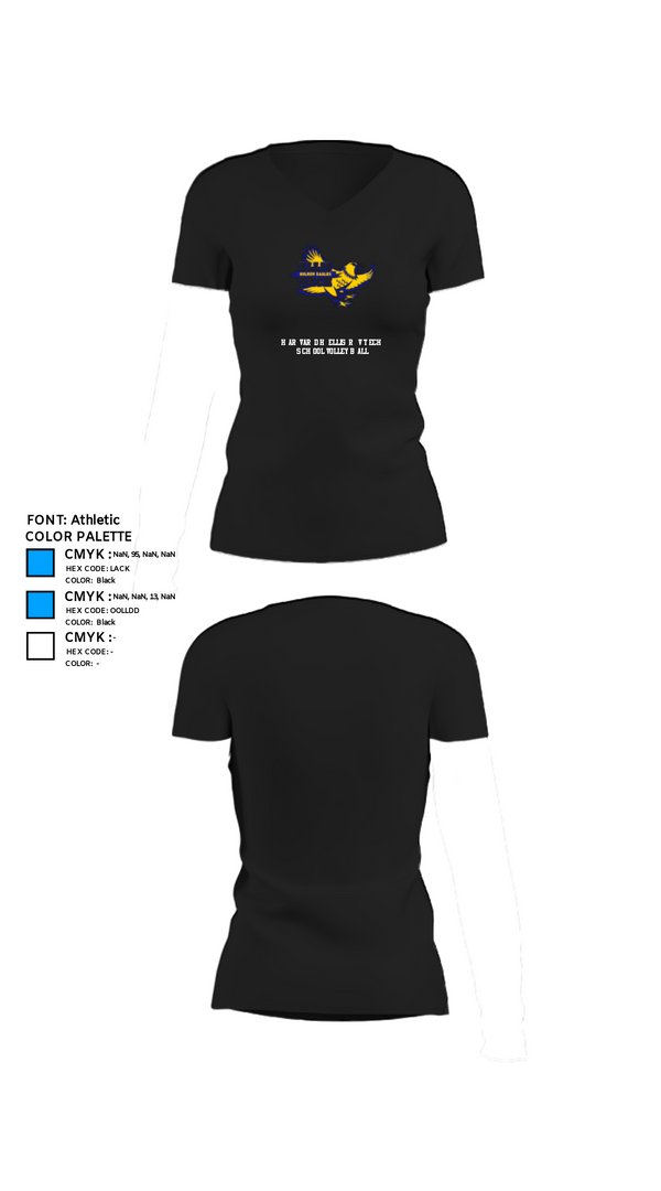 Women's Short Sleeve Vneck Shirt, Harvard H Ellis R V Tech School Volleyball, Women's Volleyball, Teamtime, Team time, sublimation, custom sports apparel, team uniforms, spirit wear, spiritwear, sports uniforms, custom shirts, team store, custom team store, fundraiser sports, apparel fundraiser