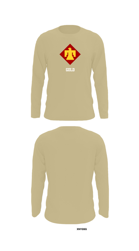 Long Sleeve Performance Shirt, GOLD, , Teamtime, Team time, sublimation, custom sports apparel, team uniforms, spirit wear, spiritwear, sports uniforms, custom shirts, team store, custom team store, fundraiser sports, apparel fundraiser