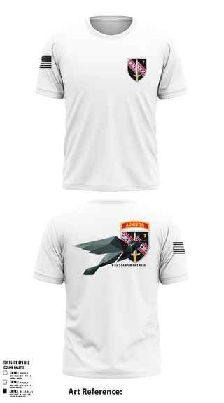 Short Sleeve Performance Shirt, B Co 1-54 SFAB MAT 6122, Army, Teamtime, Team time, sublimation, custom sports apparel, team uniforms, spirit wear, spiritwear, sports uniforms, custom shirts, team store, custom team store, fundraiser sports, apparel fundraiser