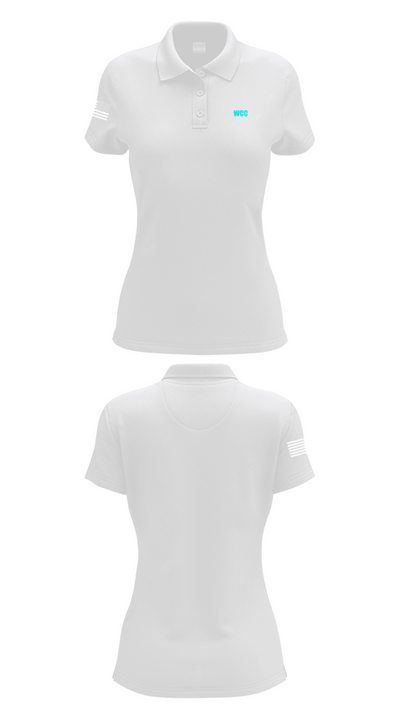 West Coast Culture 95606204 Women's Short Sleeve Performance Polo  - 17