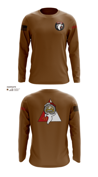 Long Sleeve Performance Shirt, Ghost Platoon, HHC, 2-8 CAV, 1ABCT, 1CD, , Teamtime, Team time, sublimation, custom sports apparel, team uniforms, spirit wear, spiritwear, sports uniforms, custom shirts, team store, custom team store, fundraiser sports, apparel fundraiser