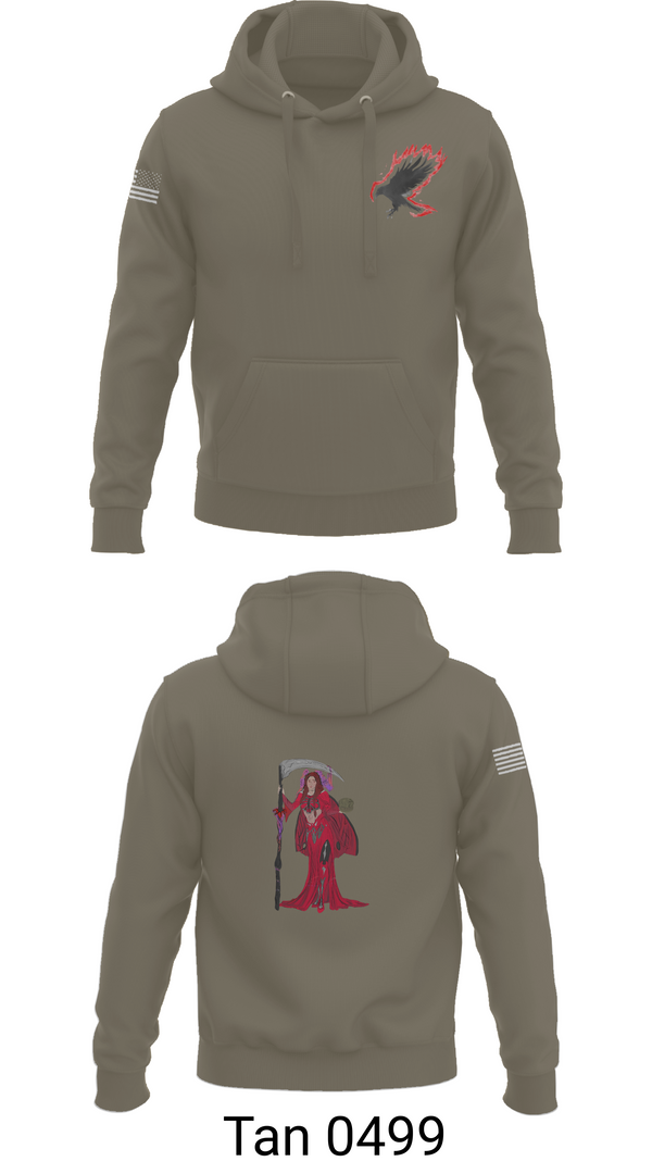 Hoodie, A Co. 152 BEB, Army, Teamtime, Team time, sublimation, custom sports apparel, team uniforms, spirit wear, spiritwear, sports uniforms, custom shirts, team store, custom team store, fundraiser sports, apparel fundraiser