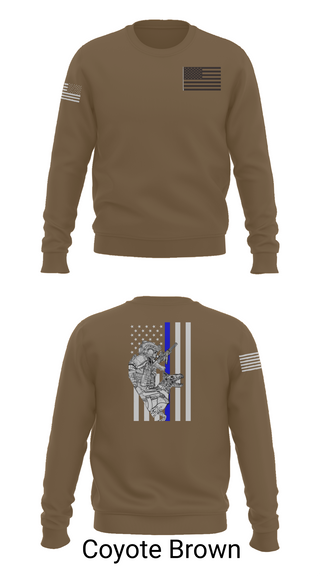 Crew Neck Sweatshirt, 904th MP Det Military Working Dog, Army, Teamtime, Team time, sublimation, custom sports apparel, team uniforms, spirit wear, spiritwear, sports uniforms, custom shirts, team store, custom team store, fundraiser sports, apparel fundraiser