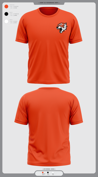 Short Sleeve Performance Shirt, Orangeville Bengals, Baseball, Teamtime, Team time, sublimation, custom sports apparel, team uniforms, spirit wear, spiritwear, sports uniforms, custom shirts, team store, custom team store, fundraiser sports, apparel fundraiser