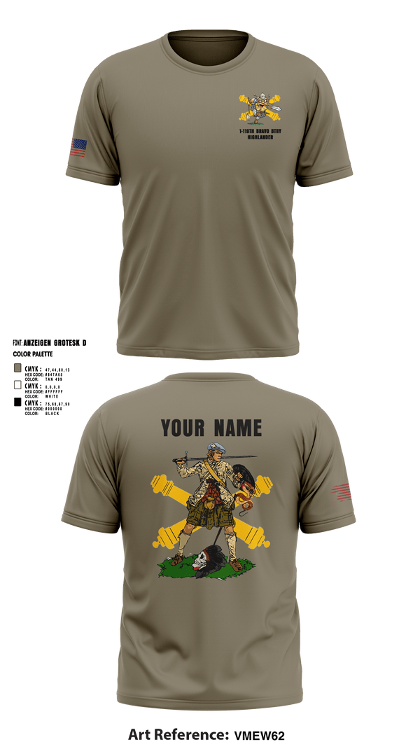 Short Sleeve Performance Shirt, Bravo 1-119th FA, , Teamtime, Team time, sublimation, custom sports apparel, team uniforms, spirit wear, spiritwear, sports uniforms, custom shirts, team store, custom team store, fundraiser sports, apparel fundraiser