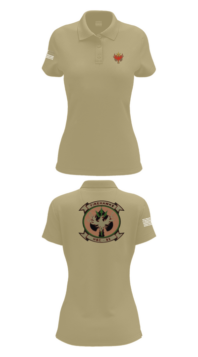 HSC-85 15010069 Women's Short Sleeve Performance Polo  - 90