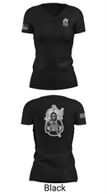 Outlaw Mortar Section 59835743 Women's Short Sleeve V-neck Shirt - 28